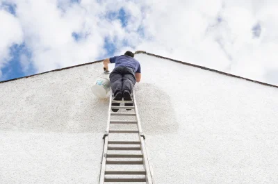 Peinture extérieure à Lugny — façades et ravalement